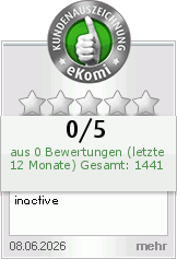 Garantiert echte Kundenmeinung: 