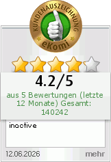 Garantiert echte Kundenmeinung: 