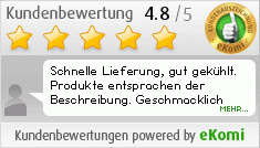 eKomi - The Feedback Company: Prima Fleischqualität, toller Geschmack , einfach gut weiter so
